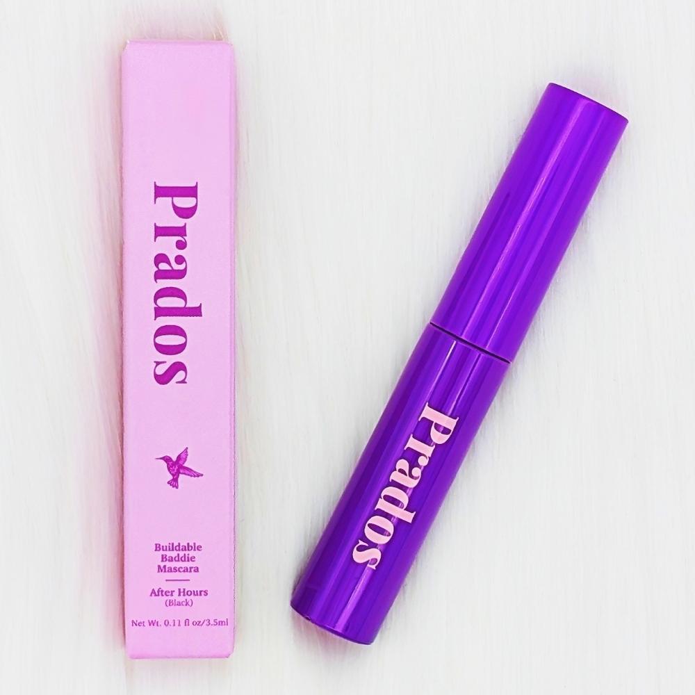 🔴 PRADOS Buildable Baddie Mascara - Travel Size - After Hours